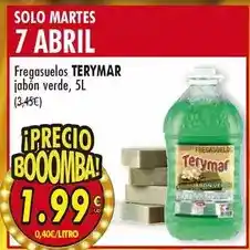 SPAR Terymar - fregasuelos jabon verde oferta
