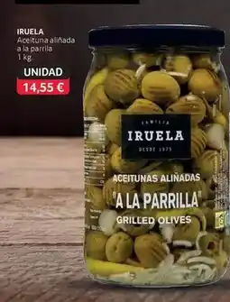 GM Cash & Carry Iruela - aceitunas aliñada a la parrilla oferta