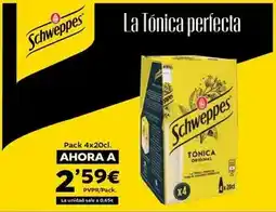 GM Cash & Carry Schweppes - tónica original oferta