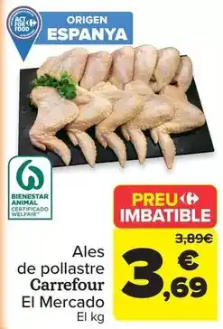 Carrefour Market Carrefour - ales de pollastre el mercado oferta
