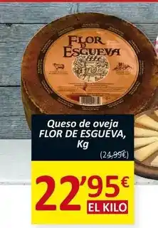 SPAR Flor de esgueva - queso de oveja oferta