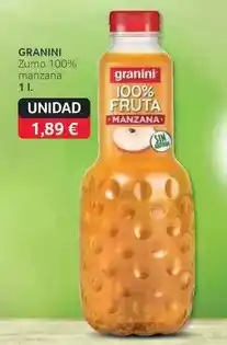 GM Cash & Carry Granini - zumo 100% manzana oferta