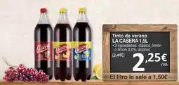 SPAR La casera - tinto de verano oferta