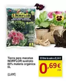 SPAR Tierra para macetas sustrato 89% materia organica oferta