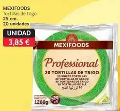 GM Cash & Carry Mexifoods - tortillas de trigo oferta