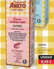 GM Cash & Carry Naturals - saltemas de crema de gamba y rape oferta