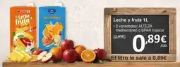 SPAR Alteza - leche y fruta oferta