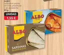 GM Cash & Carry Albo - sardina en aceite de oliva, picantona o en escabeche oferta