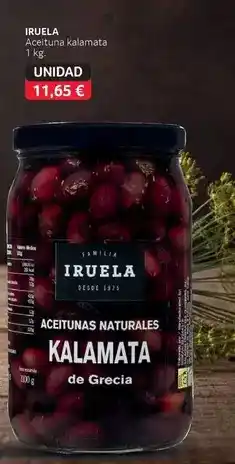 GM Cash & Carry Iruela - aceitunas kalamanta oferta