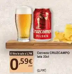 SPAR Cruzcampo - cerveza oferta