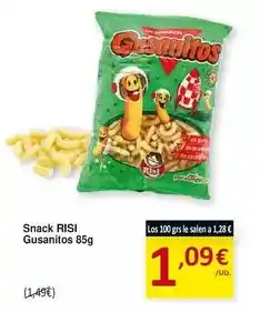SPAR Risi - snack gusanitos oferta