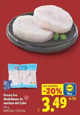 Lidl Ocean sea - medallones de merluza de cabo oferta