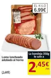 SPAR Lomo loncheado adobado al horno oferta