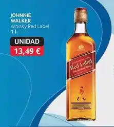 GM Cash & Carry Johnnie walker - whisky red label oferta