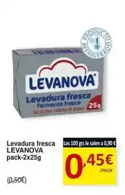 SPAR Levanova - levadura fresca oferta