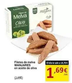 SPAR Manjares - filetes de melva en aceite de oliva oferta