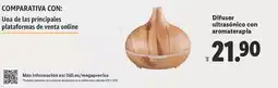 Lidl Ultrasónico - difusor ultrasonico con aromaterap oferta