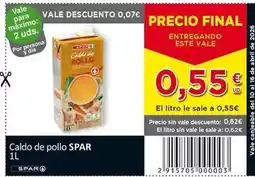 SPAR Spar - caldo de pollo oferta