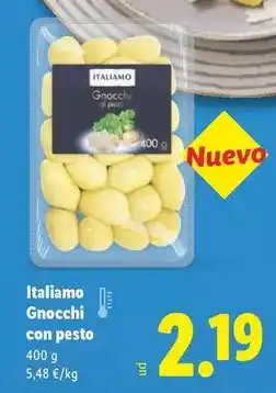 Lidl Italiamo - ilaliamo gnocchi con pesto oferta