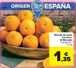 Carrefour Express Carrefour - naranja de mesa el mercado oferta