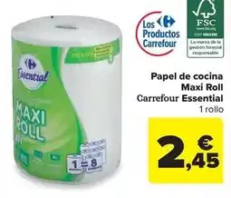 Carrefour Express Carrefour - papel de cocina maxi roll essential oferta