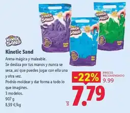 Lidl Kinetic sand - arena mágica y maleable oferta