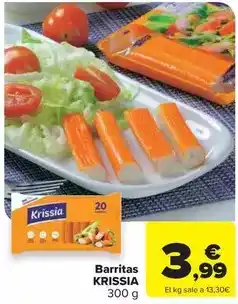Carrefour Express Krissia - barritas oferta