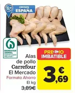 Carrefour Carrefour el mercado - alas de pollo oferta