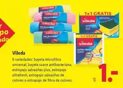 Lidl Vileda - bayeta microfibra universal oferta