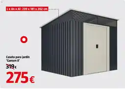 Bauhaus Caseta para jardín 'Gansen II' oferta
