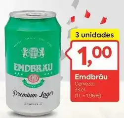 Suma Supermercados Emdbrau - cerveza oferta