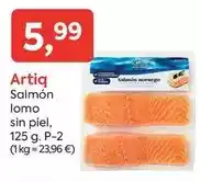 Suma Supermercados Artic - salmón lomo sin piel oferta