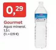 Suma Supermercados Gourmet - agua mineral oferta