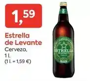 Suma Supermercados Estrella de levante - cerveza oferta