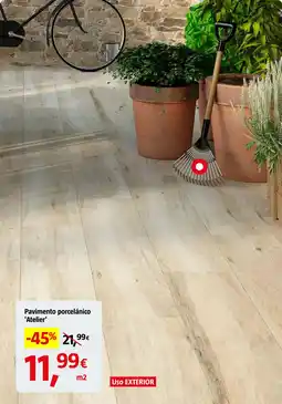 Bauhaus Pavimento porcelánico 'Atelier' oferta