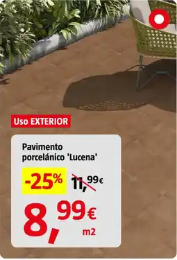Bauhaus Pavimento porcelánico 'Lucena' oferta