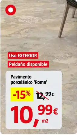 Bauhaus Pavimento porcelánico 'Roma' oferta