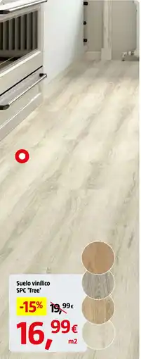 Bauhaus Suelo vinílico SPC 'Tree' oferta