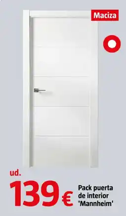 Bauhaus Pack puerta de interior 'Mannheim' oferta