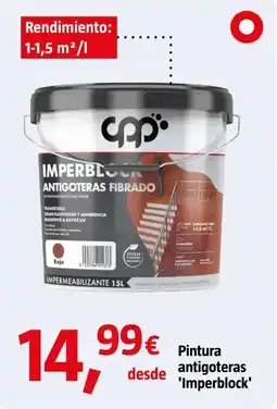 Bauhaus Pintura desde antigoteras 'Imperblock' oferta