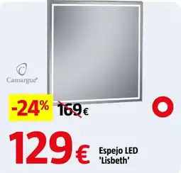 Bauhaus Espejo LED 'Lisbeth' oferta