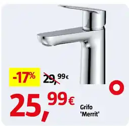 Bauhaus Grifo 'Merrit' oferta