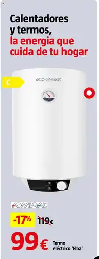 Bauhaus Termo eléctrico 'Elba' oferta