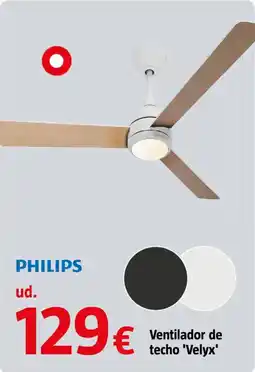 Bauhaus PHILIPS Ventilador de techo 'Velyx' oferta