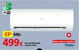 Bauhaus HAIER Aire acondicionado 'Inverter Perla' oferta