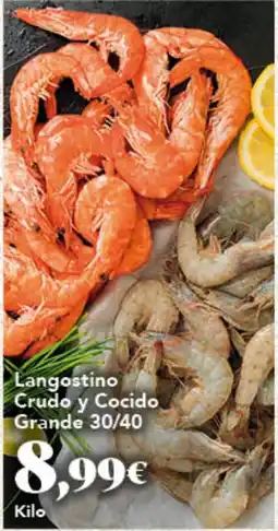 Gadis Langostino Crudo y Cocido Grande 30/40 oferta