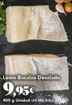 Gadis Lomo Bacalao Desalado oferta