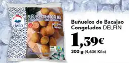 Gadis DELFÍN Buñuelos de Bacalao Congelados oferta