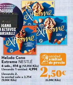 Gadis NESTLÉ Helado Cono Extreme oferta