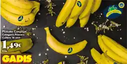 Gadis Plátano Canarias Categoría Primera Calibre 16 cm+ oferta